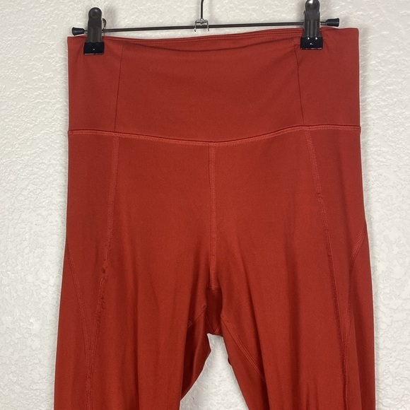 Girlfriend Collective orange leggings - Picture 3 of 8